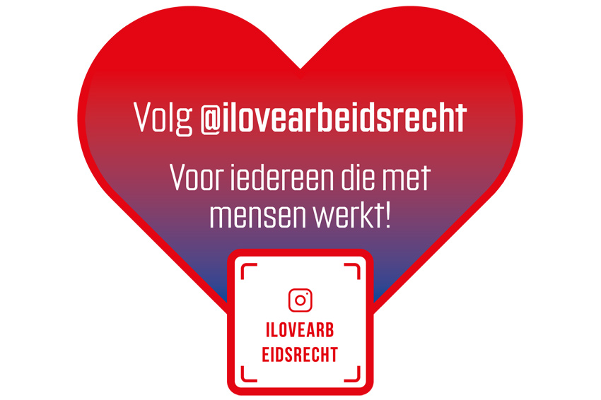 I Love Arbeidrecht Instagram tag